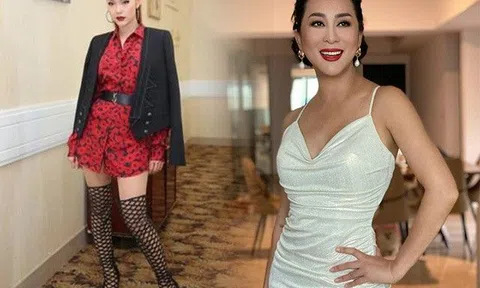 MC Kỳ Duyên "cân" đẹp đôi giày từng dìm Minh Hằng chân ngắn cũn, U60 sành chẳng thua U30