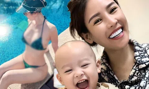 Bà hoàng áo hoạ tiết gọi tên Quế Vân: Mặc toàn hàng hiệu, có bộ soi rọi cả nội y