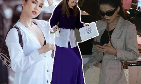 Hội quý cô sành mặc "lên đồ" đón thu: Món đồ công sở lên ngôi, có cô mặc sơ mi "thấy ngượng"