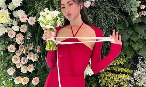Lương Thuỳ Linh và thời trang đi ăn cưới lúc kín lúc hở, dám "thẳng tay" cắt túi ngàn đô