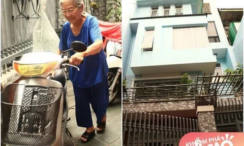 91 tuổi nghệ sĩ Phi Điểu tự đi xe máy đi quay, sống giản dị trong biệt thự 30 tỷ