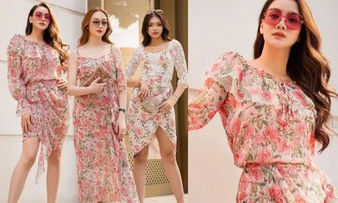 Bắt gặp siêu mẫu Trang Nhung cùng cháu gái cưng dạo phố với bà xã Tuấn Hưng