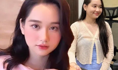 Trúc Anh (Mắt Biếc) giảm cân thần tốc, khoe tuyệt phẩm long lanh át cả Á hậu nổi tiếng