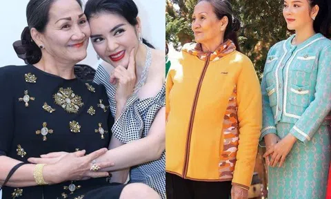 Mẹ ruột Lý Nhã Kỳ từng chịu nỗi đau mất chồng nuôi 3 con, tuổi xế chiều giàu có vẫn lo chưa có chàng rể