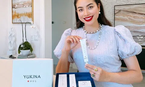 Yukina - Bộ sản phẩm mờ nám Nhật Bản giúp Phạm Hương tự tin chơi golf dưới nắng