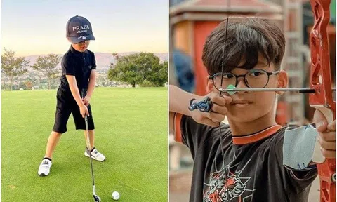 Sở thích sang của con sao việt: Con Đan Trường học golf 1 tỷ đồng, con Lệ Quyên đổi siêu xe liên tục