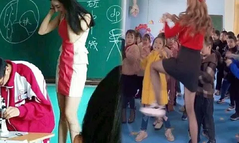 Ngày càng nhiều cô giáo mặc váy ngắn cũn cỡn, quần bó chẽn lên bục giảng, phụ huynh bức xúc