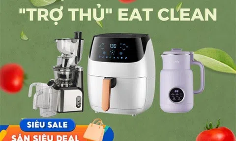 Loạt thiết bị bếp chính hãng giúp chị em eat clean không nhàm chán