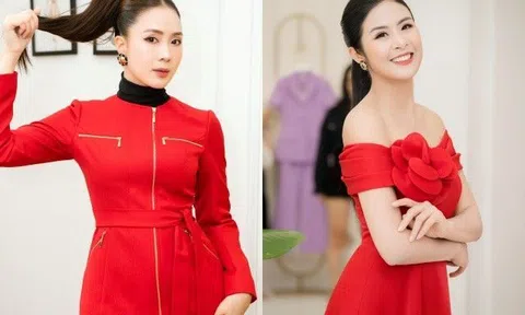 Hồng Diễm sang chảnh ngút ngàn, Ngọc Hân thay 4 bộ đồ trong sự kiện