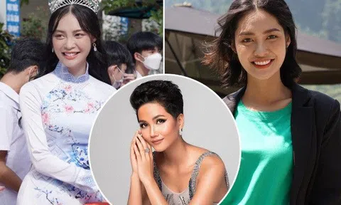 Một Hoa hậu cắt phăng mái tóc dài, nhan sắc có đủ cạnh tranh với "viên ngọc trai đen Tây Nguyên"?