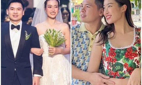 Sao Việt 24h: Hoa hậu Đỗ Mỹ Linh và con út Bầu Hiển vẫn giữ khoảng cách khi ngồi chung bàn