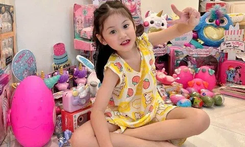 Con gái đại gia quận 7 Đoàn Di Băng nhận quà sinh nhật chật kín nhà, bé gái nào nhìn cũng mê