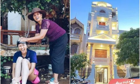 Con gái đăng quang Hoa hậu Hoàn vũ, bố mẹ H'Hen và Phạm Hương ở quê xây nhà tiền tỷ