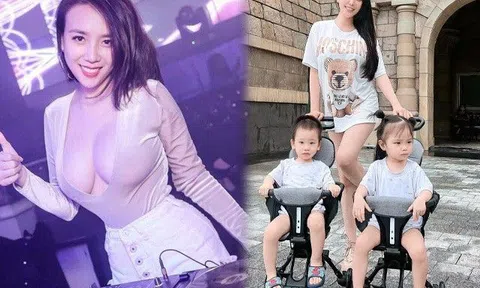 Vợ DJ của Khắc Việt làm mẹ 2 con vẫn chuộng diện đồ style học sinh, khoe body "phụ huynh" ấn tượng