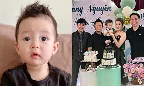 Bằng Kiều "xả" ảnh hiếm của con trai thứ 4 từ lúc mới sinh, có người nhận xét: "Khác hẳn 3 anh"