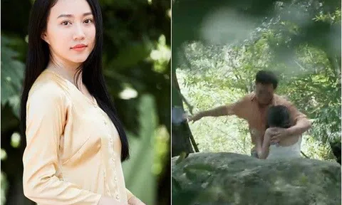 Nữ chính Mẹ Rơm nói gì về cảnh cưỡng bức nhạy cảm được phát trong khung giờ vàng VTV?