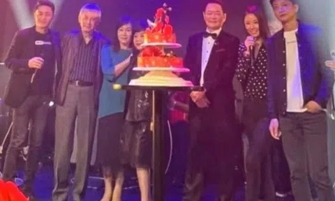 Lâm Tâm Như tổ chức sinh nhật cho bố, sốt diện mạo người đàn ông đã bỏ rơi mẹ con cô