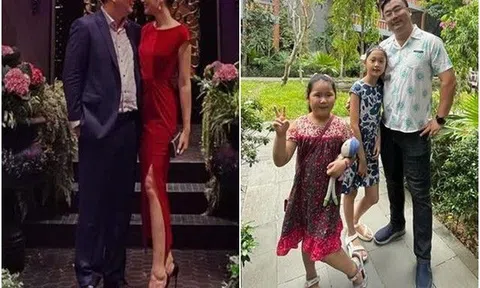 Hoa hậu Hương Giang cao 1m8, ông xã gần 2m, con gái mới 9 tuổi đã cực phẩm