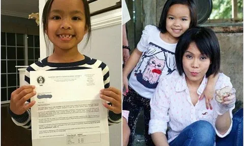 Học lực hiện tại của con gái Việt Hương khi được trường tiểu học Mỹ tuyển thẳng từ mẫu giáo lên lớp 2 vì quá giỏi
