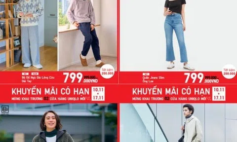 Từ áo giữ nhiệt đến áo khoác lông vũ siêu nhẹ, UNIQLO ưu đãi lớn nhân dịp khai trương hai cửa hàng mới