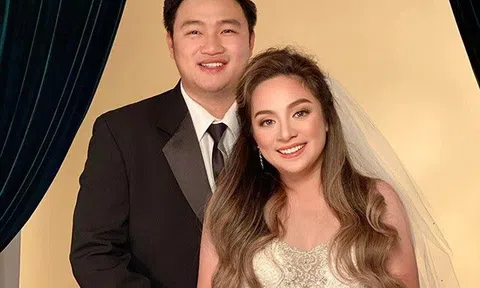 Con gái Phi Nhung diện váy cưới đặc biệt, xinh đẹp lộng lẫy y hệt mẹ ngày làm cô dâu