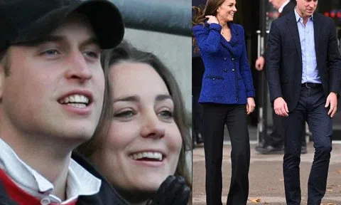 Là Thân vương và Vương phi nước Anh, Kate và William vẫn ngồi ăn ở quán bình dân