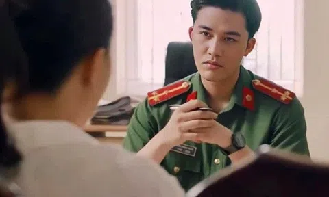 Thượng úy công an đẹp trai ngang ngửa Hà Việt Dũng, "gây sốt" trong Hành Trình Công Lý