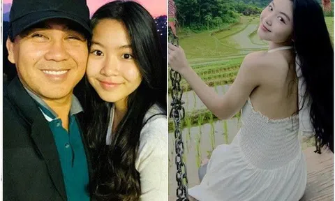 Con gái Quyền Linh xưa kín đáo nay được bố mẹ cho phép mặc hở ở tuổi thiếu nữ