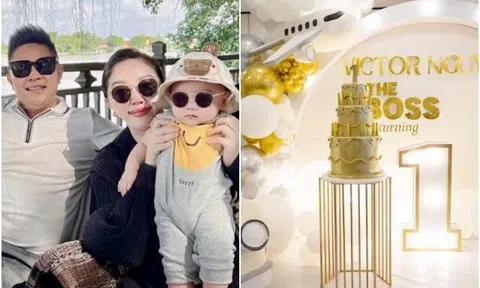 Bảo Thy khui 200 chai rượu làm sinh nhật con trai đại gia Hà Tĩnh, hoành tráng nhất nhì Vbiz