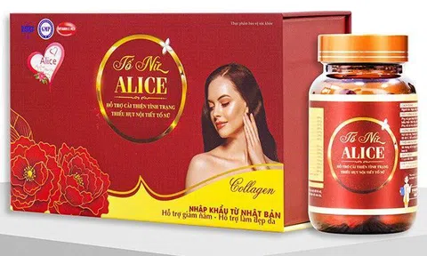 Tố Nữ Alice cải thiện thiếu hụt nội tiết tố nữ, hỗ trợ giảm nám, đẹp da