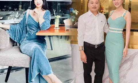 Cũng mặc đầm siêu bó như Phương Oanh, vợ doanh nhân Shark Bình được khen không cần hở vẫn đẹp