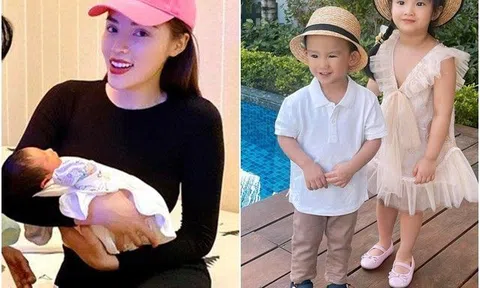 Nhóc tỳ sao Việt chào đời được Hoa hậu Kỳ Duyên bế trên tay, khen đẹp nức nở giờ 3 tuổi cực phẩm