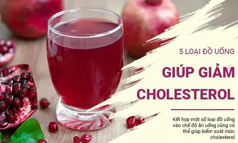 5 loại đồ uống tốt cho sức khỏe, giúp giảm cholesterol