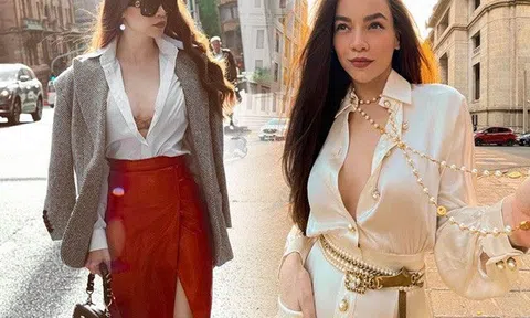 Hồ Ngọc Hà chuộng mốt diện khoe áo lót giữa phố, không phô phang mà tinh tế đáng nể