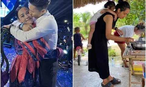 O Sen Ngọc Mai toả sáng trên sân khấu, xúc động hình ảnh nhiều năm ở nhà chăm con giản dị