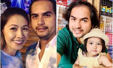 MC Đức Tiến chờ 10 năm mới có con đầu lòng với Hoa hậu, cô bé 2 tuổi xinh nức lòng