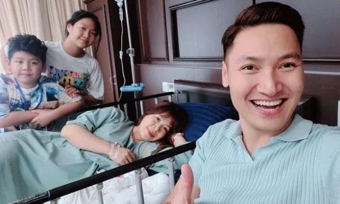 Mạnh Trường chuẩn ông bố quốc dân, đẹp trai khéo chăm con, đi châu Âu còn cho vợ đi cùng