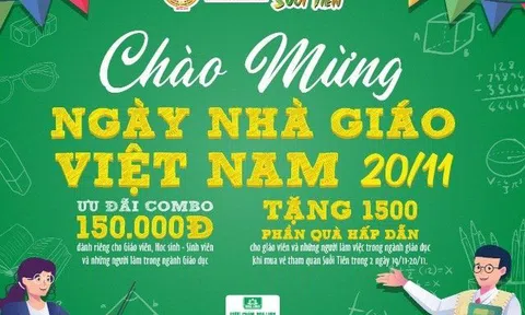 Suối Tiên tri ân ngày Nhà Giáo Việt Nam 20/11 với nhiều ưu đãi cùng những trải nghiệm thú vị