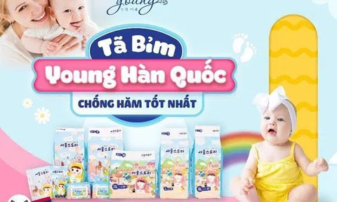 Review tã bỉm Young chống hăm Hàn Quốc được các mẹ chia sẻ rần rần