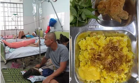 Xót xa những đứa trẻ hạnh phúc ăn món gà chiên trong bữa cơm trưa trường học mà không biết đó là...bữa ăn định mệnh