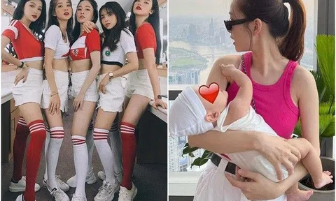 Hotgirl 4 năm trước tham gia "Nóng cùng World Cup" của VTV giờ viên mãn bên chồng đẹp, con xinh