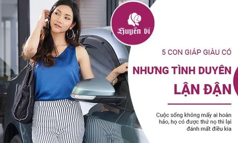 5 con giáp dù giàu có nhưng lận đận chuyện tình duyên