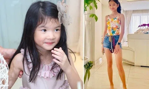 Từng được ví như sao nhí hạng A thế giới, giờ con gái Trương Ngọc Ánh "thoát mác" thành công, cao gần 1m7