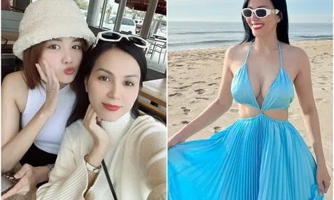 Bắt gặp "bản sao" Ngọc Trinh ở Mỹ, đã có 3 con, đi với con gái lớn không phân biệt nổi ai là mẹ