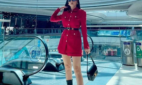 Cô giáo Midu mặc đồ đơn giản đi ăn, dân tình "toát mồ hôi" bóc giá từ đầu đến chân