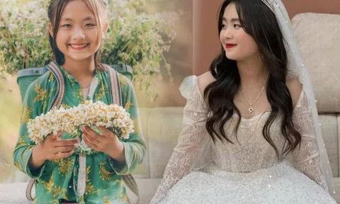 Kiếm trăm triệu đổi đời, bé gái dân tộc Hà Giang nay mặc váy cưới tuổi 16, dân mạng "quay xe"