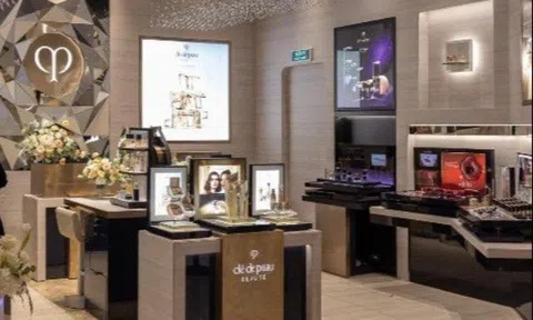 Không gian sang trọng tại Boutique của Clé de Peau Beauté ở Crescent Mall