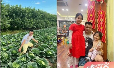 Vợ chồng Tự Long dẫn con về quê thăm vườn, hé lộ khu bất động sản rộng mênh mông