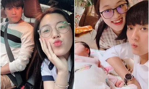 Vợ Quách Ngọc Tuyên vừa ôn thi tốt nghiệp THPT vừa chăm con, giờ làm bà chủ