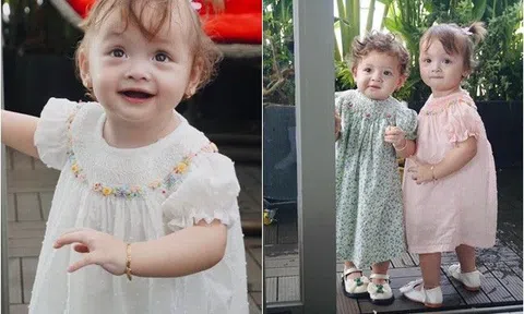 Sao Việt 24h: Á hậu bỏ 1 tỷ mua giống Tây giờ 2 ái nữ sinh đôi xinh như thiên thần, được "trả lương rất cao"